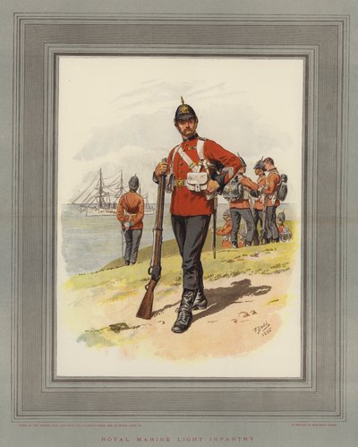 Infantería ligera de marina real de Frank Dadd